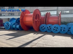 Wykonanie ciężkiej konstrukcji bębna do przechowywania kablech stalowych falistego