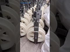 508mm Fittings Mc Nylon Conductor Pulley Stringing Block z trzema kołami nylonowymi