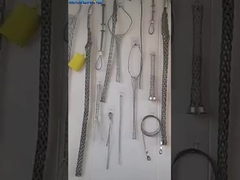 Połączenie zestawu sieci kablowej z stali stopowej do średnicy kablu 50-125 mm